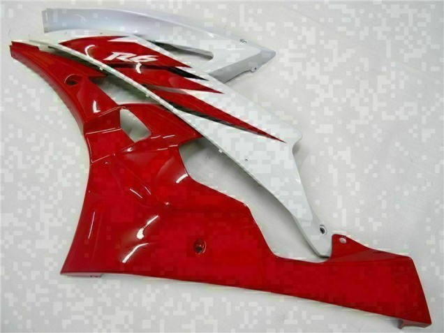 Vermelho Branco Abs Kits Completos Carenagem R6 2006-2007 Vermelho Branco Abs Kits Completos Carenagem R6 2006-2007