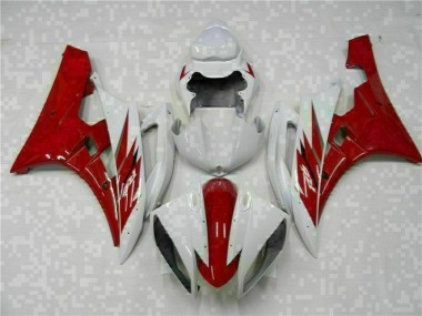 Vermelho Branco Abs Kits Completos Carenagem R6 2006-2007