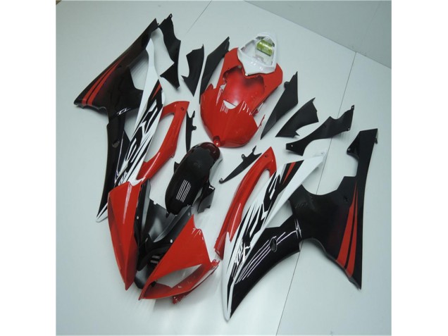 Vermelho Branco Abs Kits Completos Carenagem R6 2008-2016 Vermelho Branco Abs Kits Completos Carenagem R6 2008-2016