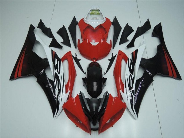 Vermelho Branco Abs Kits Completos Carenagem R6 2008-2016 Vermelho Branco Abs Kits Completos Carenagem R6 2008-2016