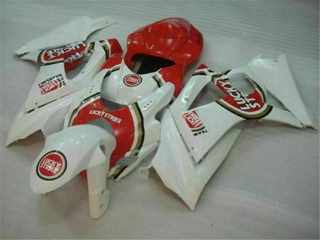 Vermelho Branco Abs Plástico GSXR 1000 K7 2007-2008