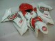Vermelho Branco Abs Plástico GSXR 1000 K7 2007-2008
