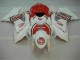 Vermelho Branco Abs Plástico GSXR 1000 K7 2007-2008