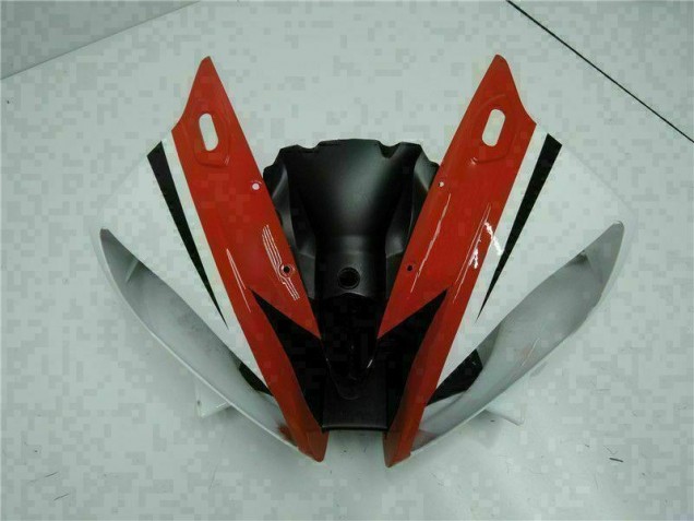 Vermelho Branco Abs Plástico R6 2006-2007 Vermelho Branco Abs Plástico R6 2006-2007
