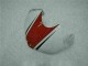 Vermelho Branco Abs Plástico R6 2006-2007 Vermelho Branco Abs Plástico R6 2006-2007