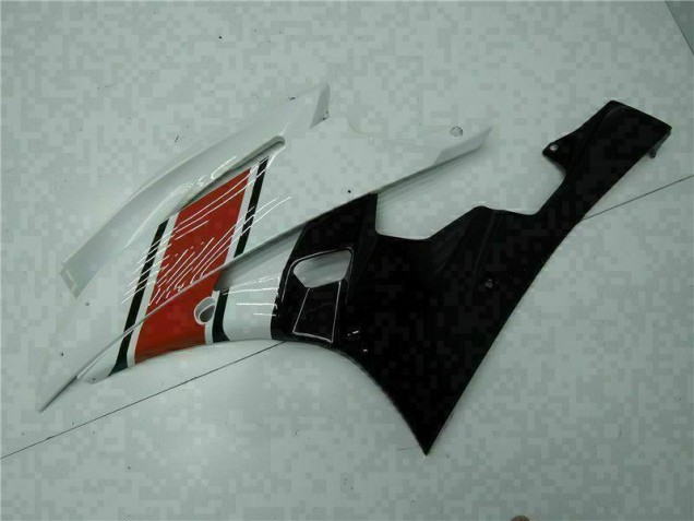 Vermelho Branco Abs Plástico R6 2006-2007 Vermelho Branco Abs Plástico R6 2006-2007