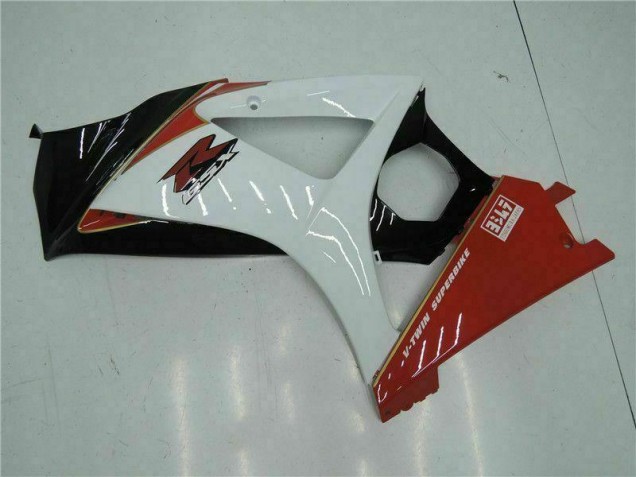 Vermelho Branco Abs Plásticos GSXR 1000 K7 2007-2008