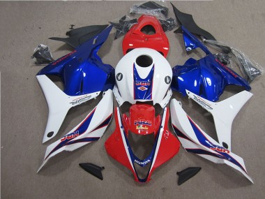 Vermelho Branco Azul HRC Kits Carenagem CBR 600RR 2009-2012