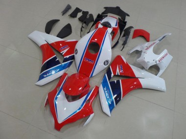 Vermelho Branco Azul HRC Kits Completo Carenagem CBR 1000RR 2008-2011