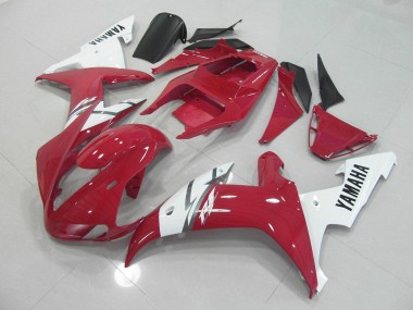 Vermelho Branco Carenagem R1 2002-2003