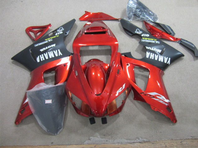 Vermelho Branco Carenagem R1 2009-2011 Vermelho Branco Carenagem R1 2009-2011