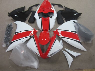 Vermelho Branco Carenagem R1 2012-2014