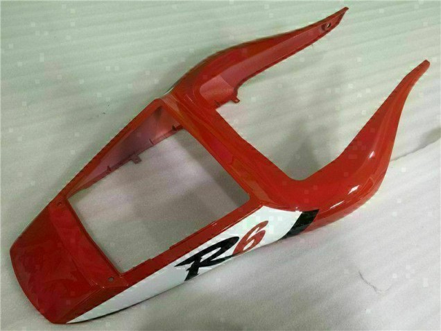 Vermelho Branco Carenagem R6 1998-2002 Vermelho Branco Carenagem R6 1998-2002