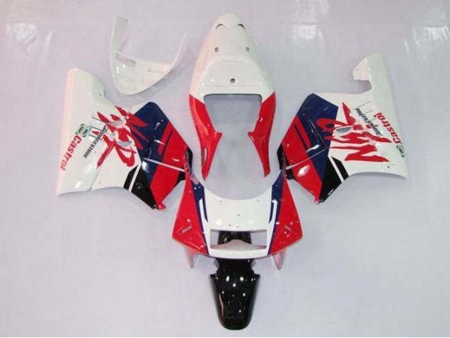 Vermelho Branco Carenagem ZX9R 2000-2001 Vermelho Branco Carenagem ZX9R 2000-2001