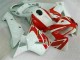Vermelho Branco Carroçaria CBR 600RR 2005-2006 Vermelho Branco Carroçaria CBR 600RR 2005-2006