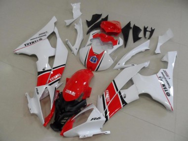 Vermelho Branco Estilo OEM Carenagem R6 2008-2016