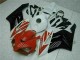 Vermelho Branco Injeção Kits Carenagem CBR 1000RR 2004-2005