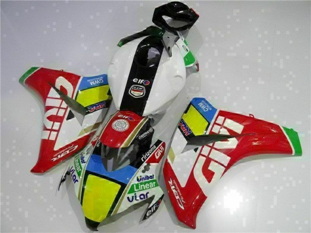 Vermelho Branco Kit Carenagem CBR 1000RR 2008-2011 Vermelho Branco Kit Carenagem CBR 1000RR 2008-2011
