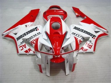 Vermelho Branco Kit Carenagem CBR 600RR 2007-2008