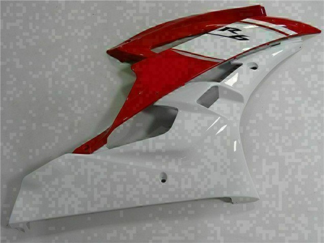 Vermelho Branco Kit Carenagem R6 2006-2007 Vermelho Branco Kit Carenagem R6 2006-2007