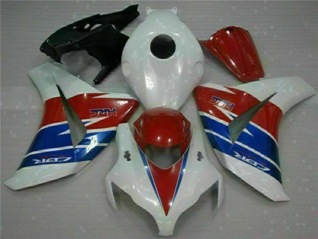 Vermelho Branco Kit Completo Carenagem CBR 1000RR 2008-2011 Vermelho Branco Kit Completo Carenagem CBR 1000RR 2008-2011