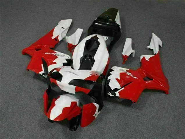 Vermelho Branco Kits Carenagem CBR 600RR 2003-2004 Vermelho Branco Kits Carenagem CBR 600RR 2003-2004