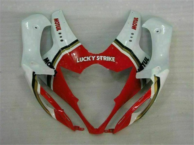 Vermelho Branco Kits Carenagem GSXR 1000 K5 2005-2006 Vermelho Branco Kits Carenagem GSXR 1000 K5 2005-2006
