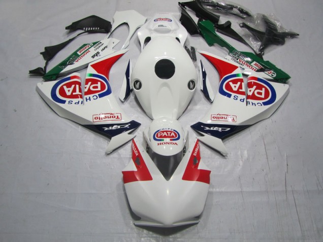 Vermelho Branco PATA Carenagem CBR 1000RR 2012-2016 Vermelho Branco PATA Carenagem CBR 1000RR 2012-2016