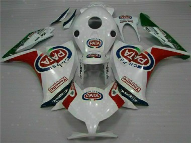 Vermelho Branco PATA Injeção Kit Carenagem CBR 1000RR 2012-2016