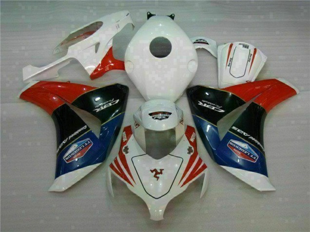 Vermelho Branco Plástico CBR 1000RR 2008-2011