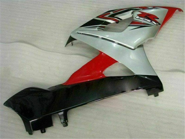 Vermelho Branco Plástico GSXR 1000 K5 2005-2006 Vermelho Branco Plástico GSXR 1000 K5 2005-2006