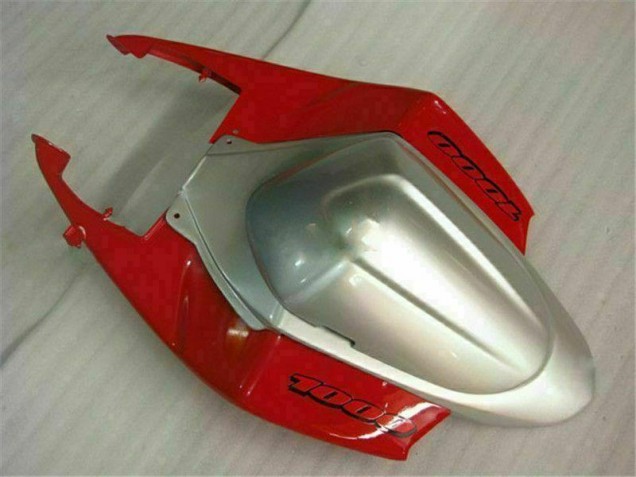 Vermelho Branco Plástico GSXR 1000 K5 2005-2006 Vermelho Branco Plástico GSXR 1000 K5 2005-2006