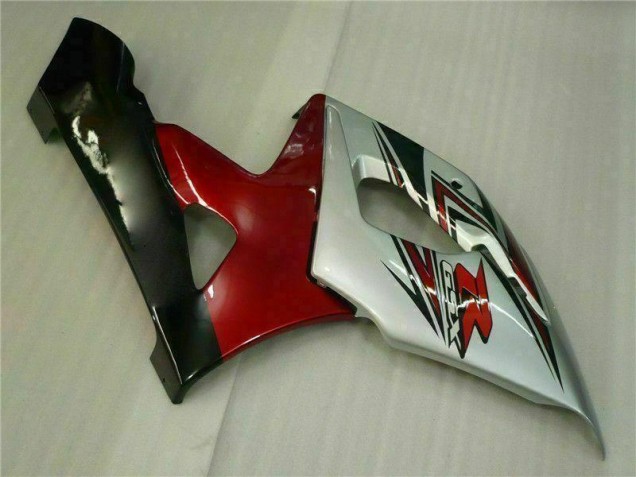Vermelho Branco Plásticos GSXR 1000 K5 2005-2006 Vermelho Branco Plásticos GSXR 1000 K5 2005-2006