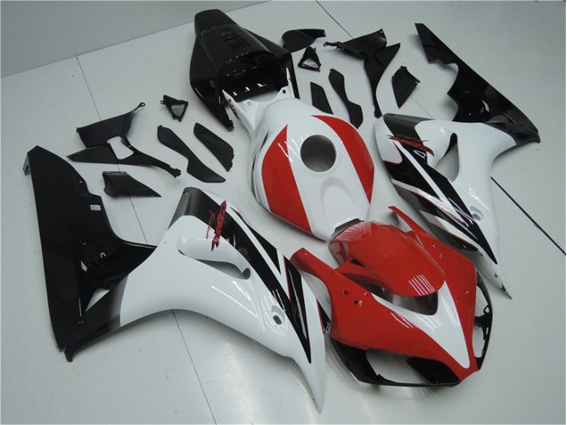 Vermelho Branco Preto Abs Kit Carenagem & Plásticos CBR 1000RR 2006-2007 Vermelho Branco Preto Abs Kit Carenagem & Plásticos CBR 1000RR 2006-2007
