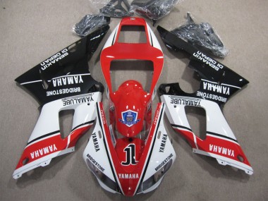 Vermelho Branco Preto Abs Kits Carenagem R1 2009-2011