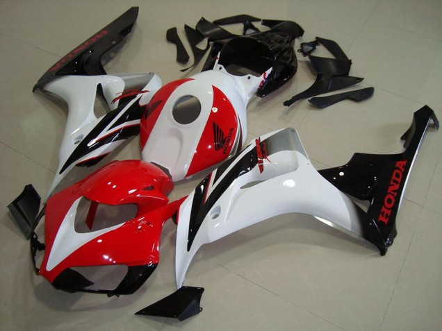 Vermelho Branco Preto Abs Kits Completos Carenagem CBR 1000RR 2006-2007 Vermelho Branco Preto Abs Kits Completos Carenagem CBR 1000RR 2006-2007