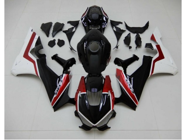 Vermelho Branco Preto Carenagem CBR 1000RR 2017-2023 Vermelho Branco Preto Carenagem CBR 1000RR 2017-2023