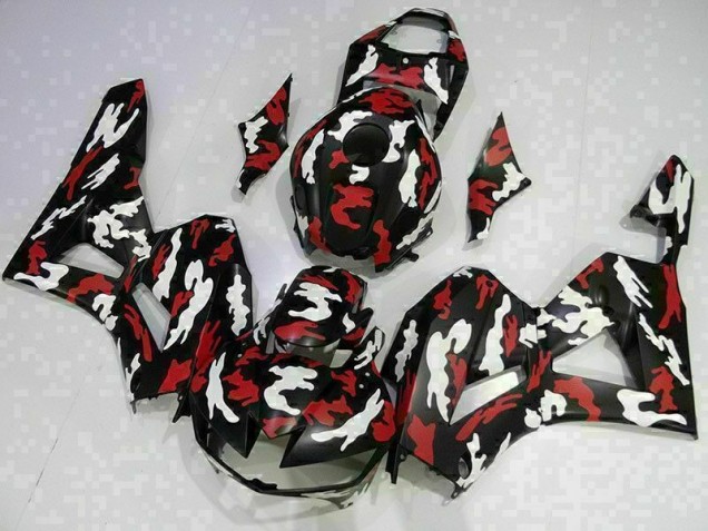 Vermelho Branco Preto Carenagem CBR 600RR 2013-2021