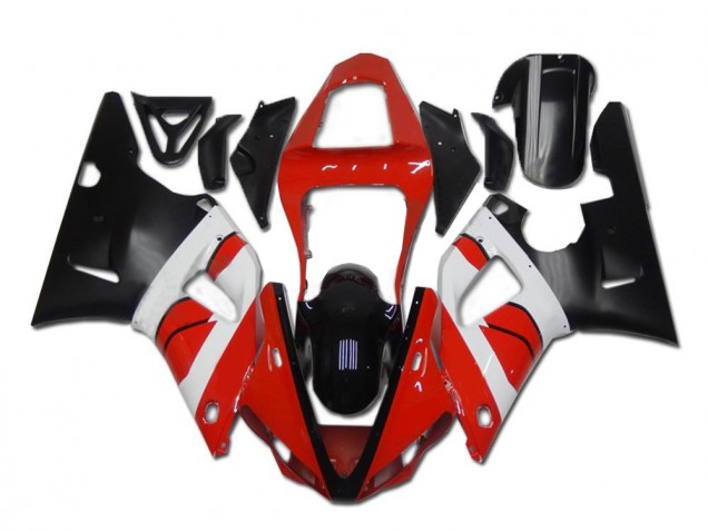 Vermelho Branco Preto Carenagem R1 2000-2001