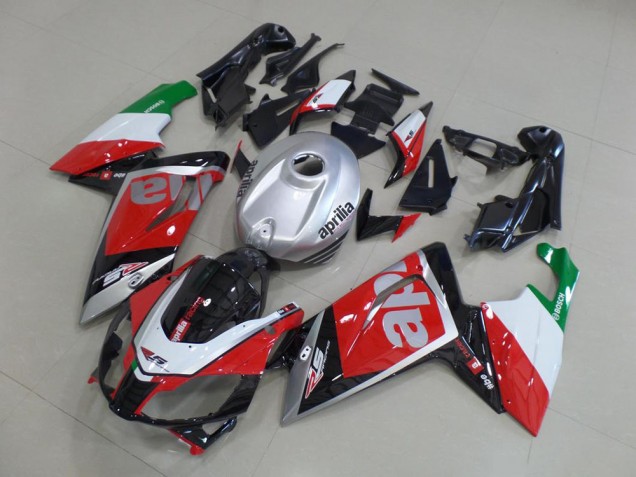 Vermelho Branco Preto Carenagem RS 125 2006-2011 Vermelho Branco Preto Carenagem RS 125 2006-2011