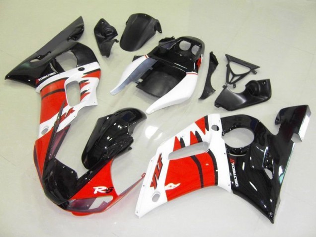 Vermelho Branco Preto Carroçaria R6 1998-2002 Vermelho Branco Preto Carroçaria R6 1998-2002