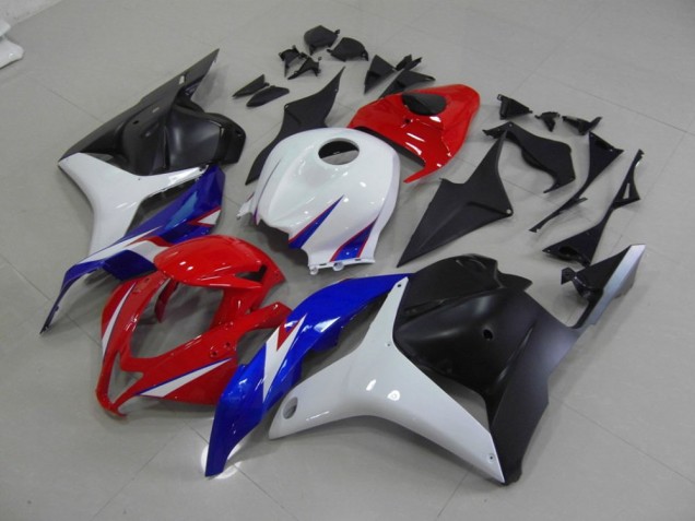 Vermelho Branco Preto Kit Carenagem CBR 600RR 2009-2012 Vermelho Branco Preto Kit Carenagem CBR 600RR 2009-2012