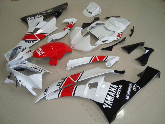 Vermelho Branco Preto Kits Carenagem R6 2006-2007 Vermelho Branco Preto Kits Carenagem R6 2006-2007