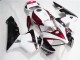 Vermelho Branco Preto Kits Completo Carenagem CBR 600RR 2005-2006