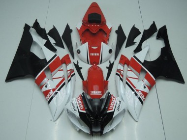 Vermelho Branco Preto Plásticos R6 2008-2016
