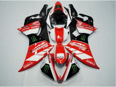 Vermelho Branco Rocol Carenagem R1 2012-2014