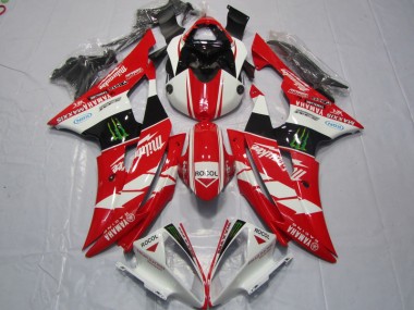 Vermelho Branco Rocol Carenagem R6 2008-2016