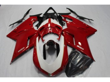Vermelho Carenagem Ducati 1198 2007-2014
