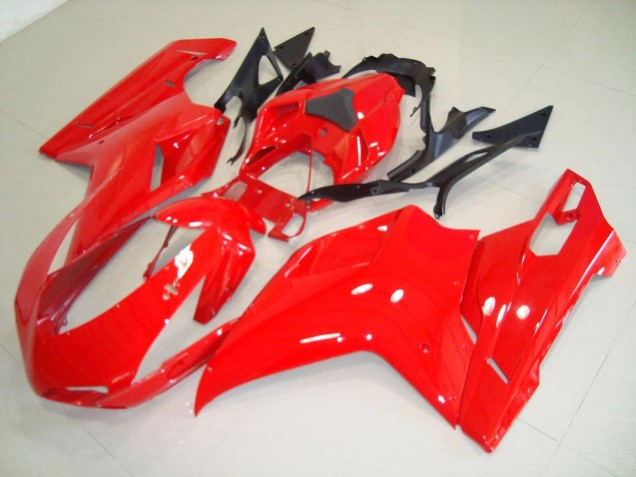 Vermelho Carenagem Ducati 848 1098 1198 2007-2014 Vermelho Carenagem Ducati 848 1098 1198 2007-2014