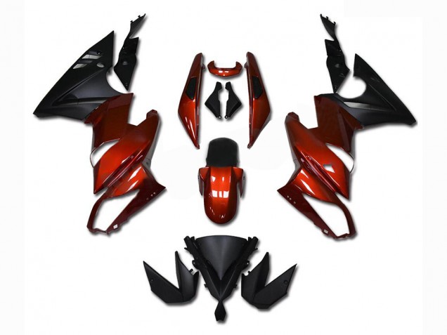 Vermelho Carenagem EX650 2009-2011 Vermelho Carenagem EX650 2009-2011